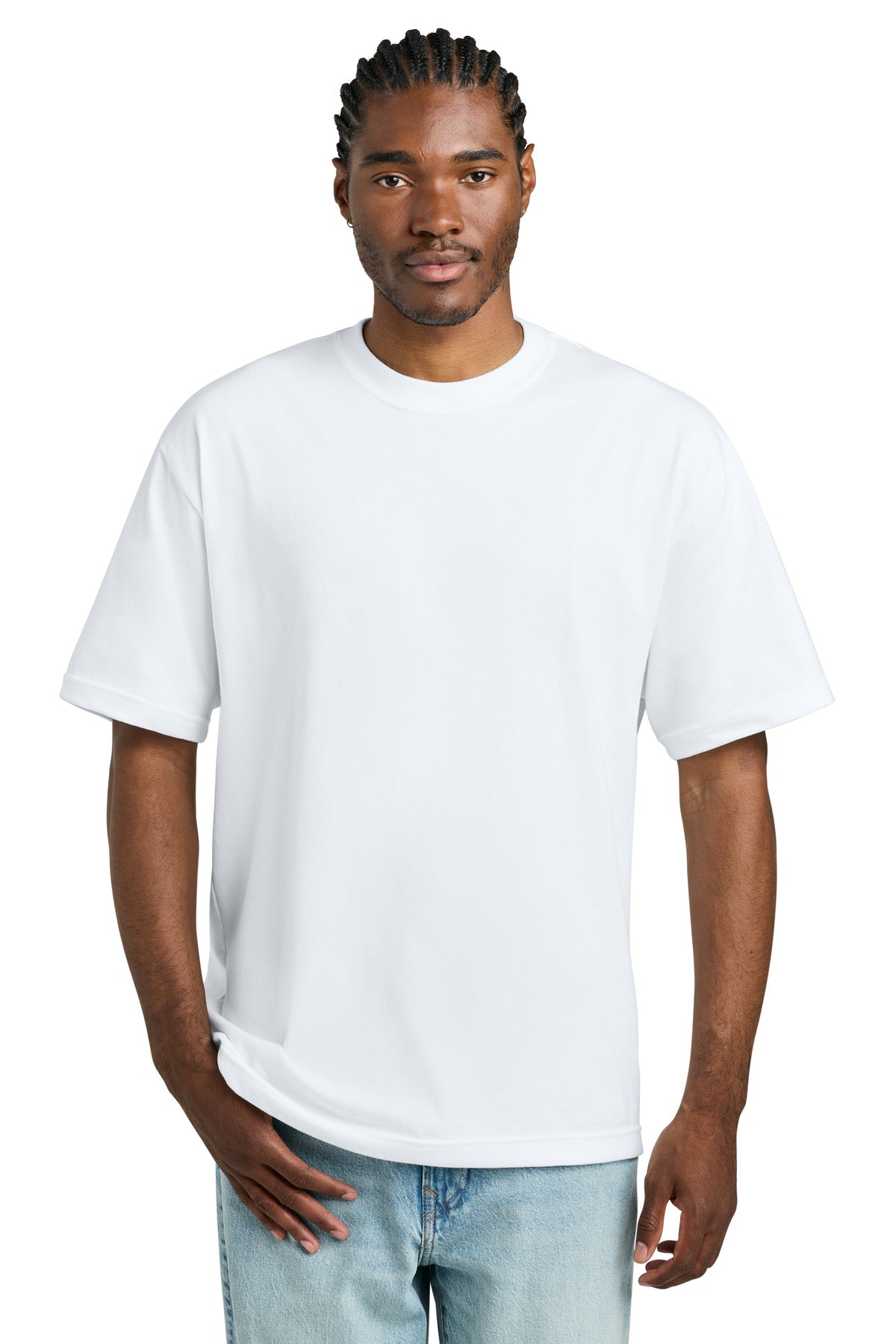 District Heavyweight Very Important Tee - White - front