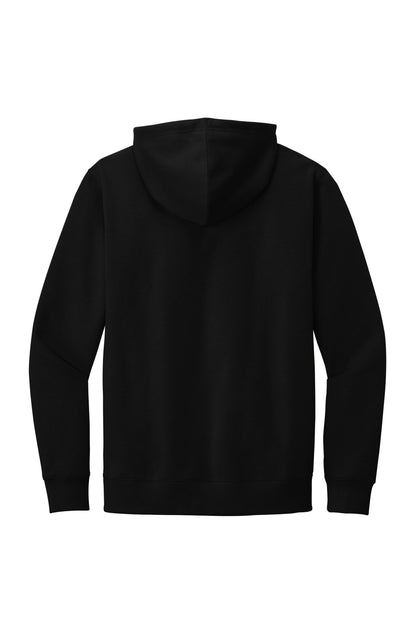 District V.I.T. Fleece Hoodie - Black - flat back