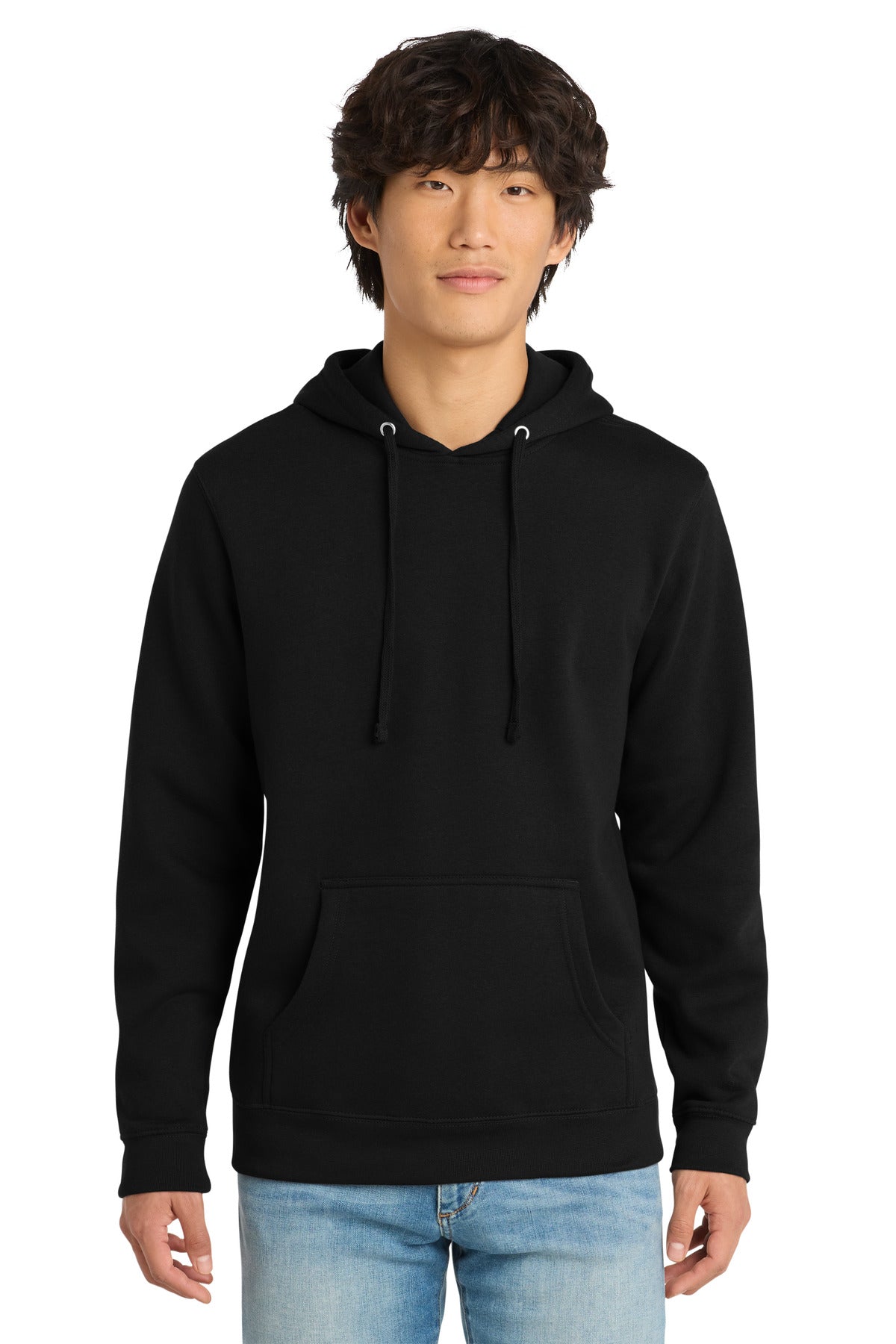 District V.I.T. Fleece Hoodie - Black - front