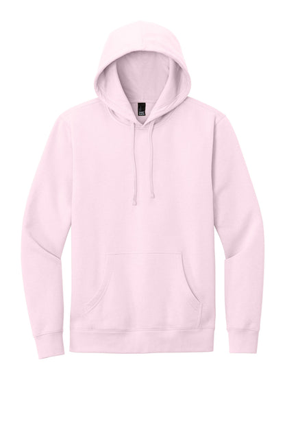 District V.I.T. Fleece Hoodie - Carnation Pink - flat front