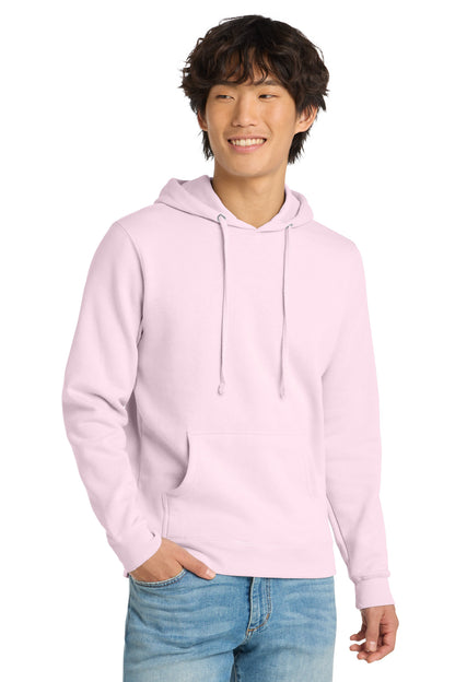District V.I.T. Fleece Hoodie - Carnation Pink - front