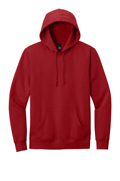 District V.I.T. Fleece Hoodie - Classic Red - flat front