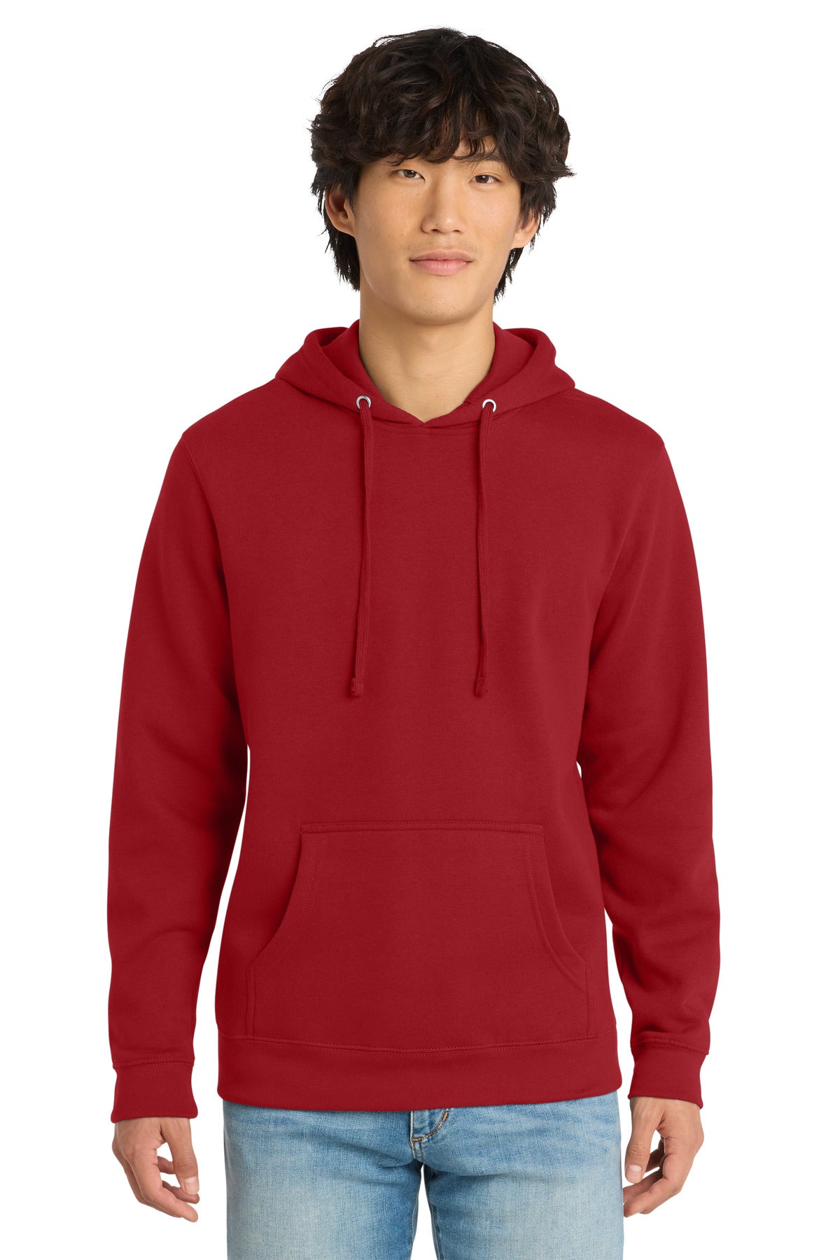 District V.I.T. Fleece Hoodie - Classic Red - front