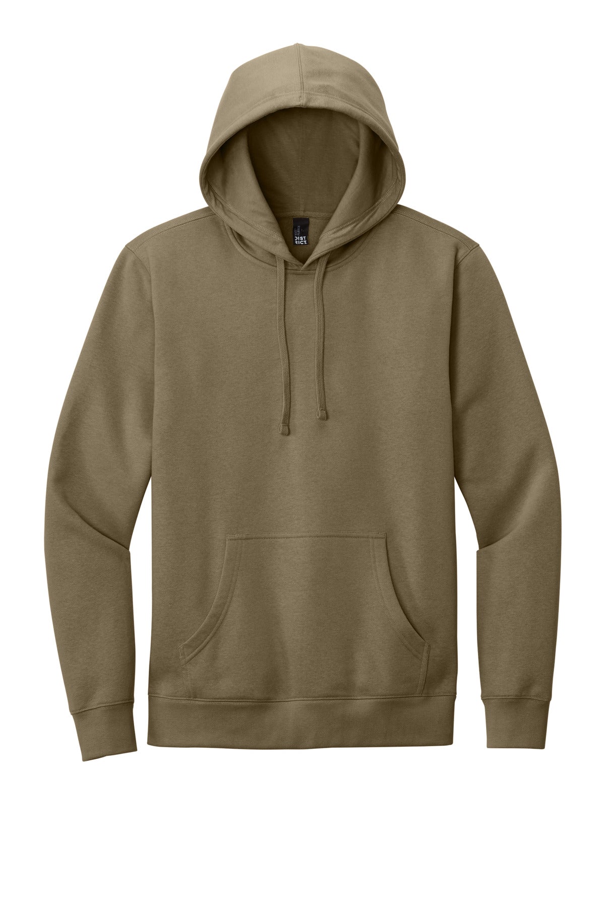 District V.I.T. Fleece Hoodie - Coyote Brown - flat front