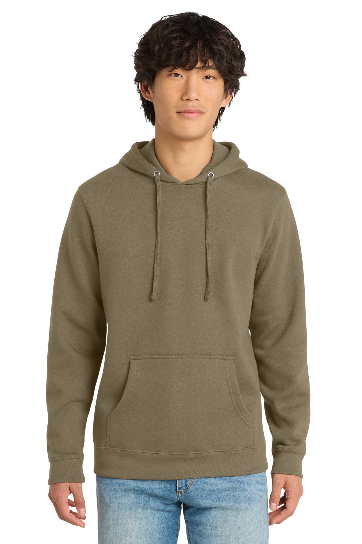 District V.I.T. Fleece Hoodie - Coyote Brown - front