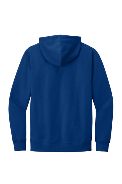District V.I.T. Fleece Hoodie - Deep Royal - flat back