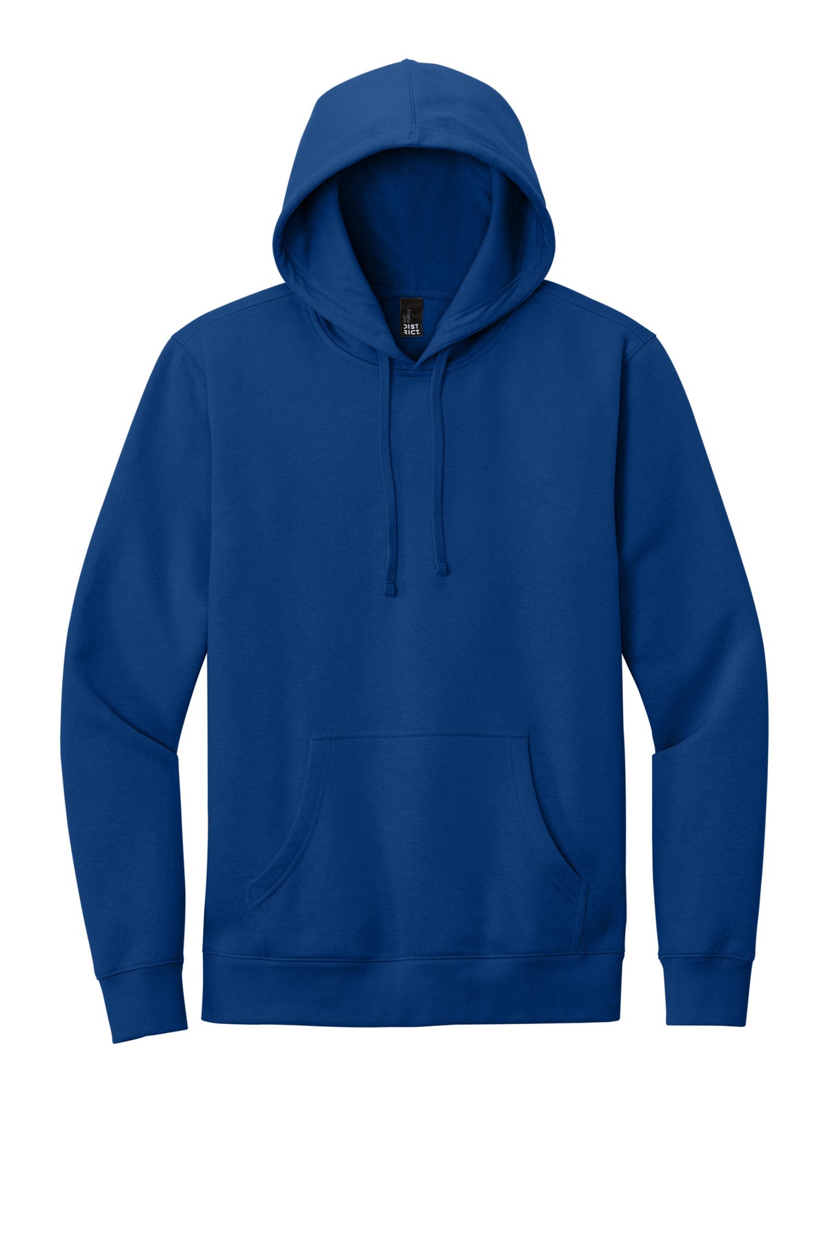 District V.I.T. Fleece Hoodie - Deep Royal - flat front