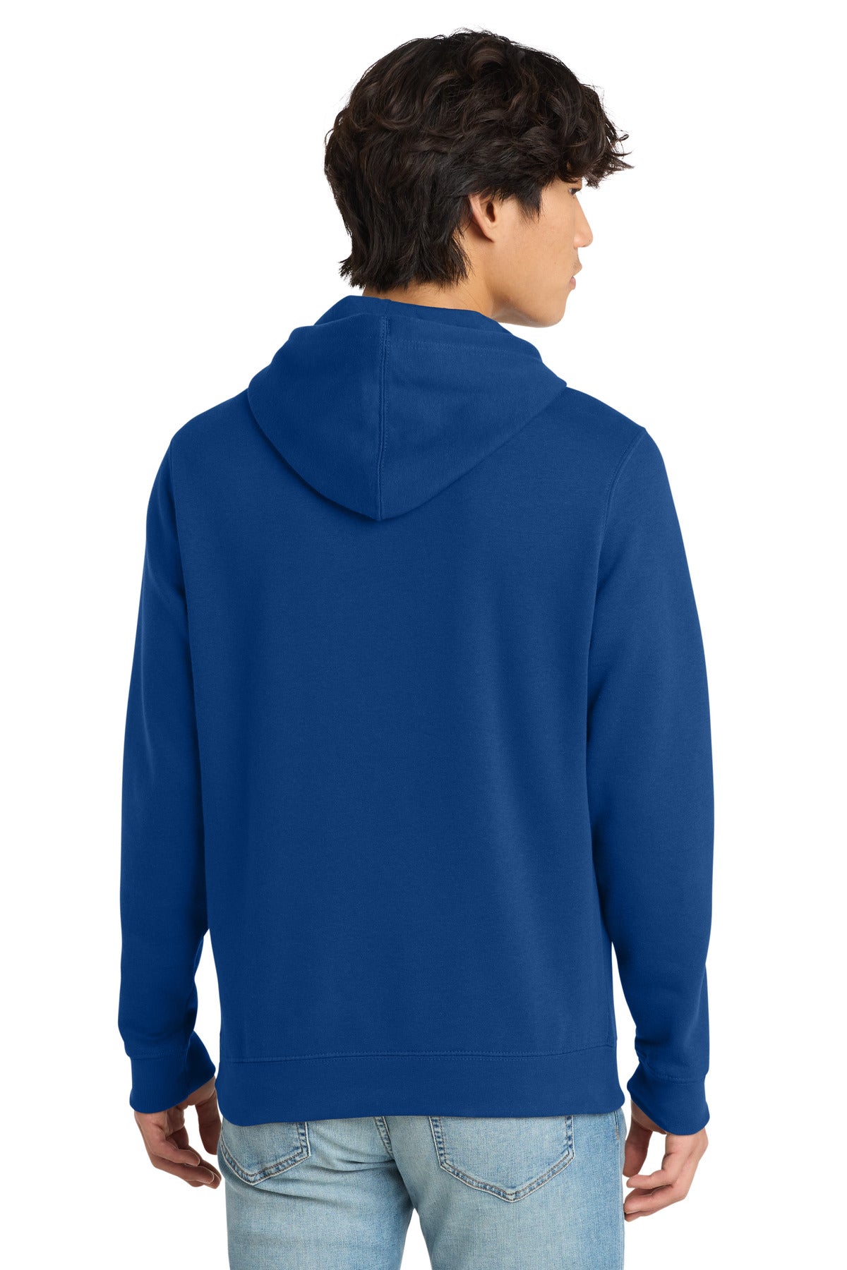 District V.I.T. Fleece Hoodie - Deep Royal - back