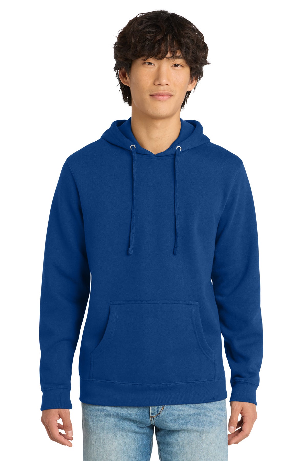 District V.I.T. Fleece Hoodie - Deep Royal - front