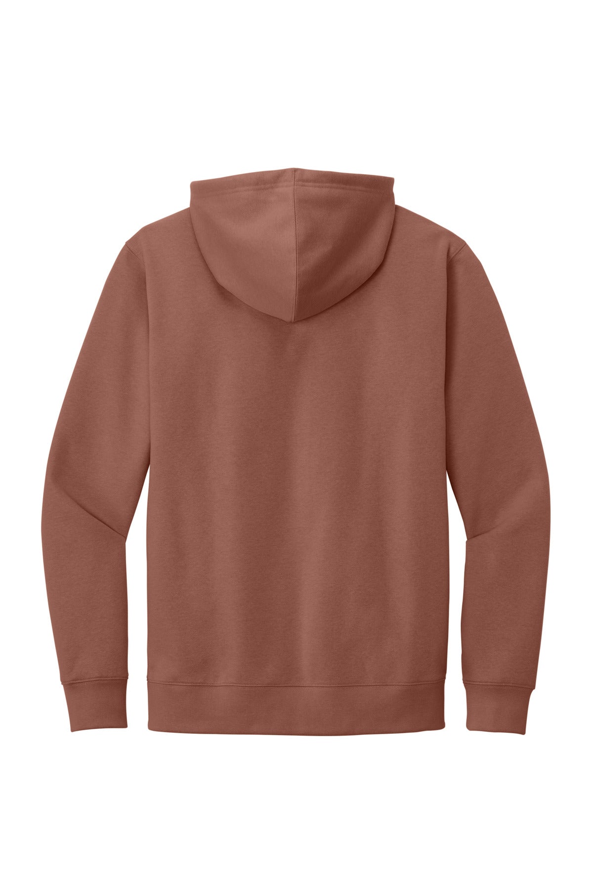 District V.I.T. Fleece Hoodie - Desert Rose - flat back