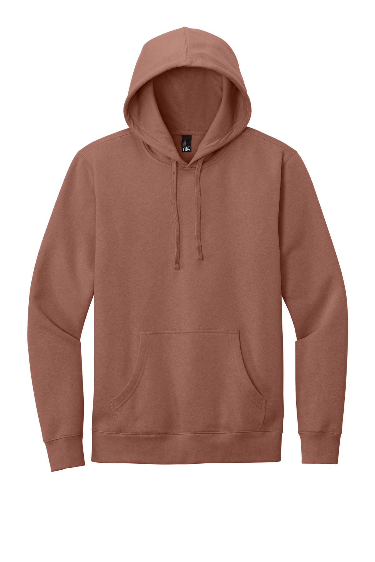 District V.I.T. Fleece Hoodie - Desert Rose - flat front