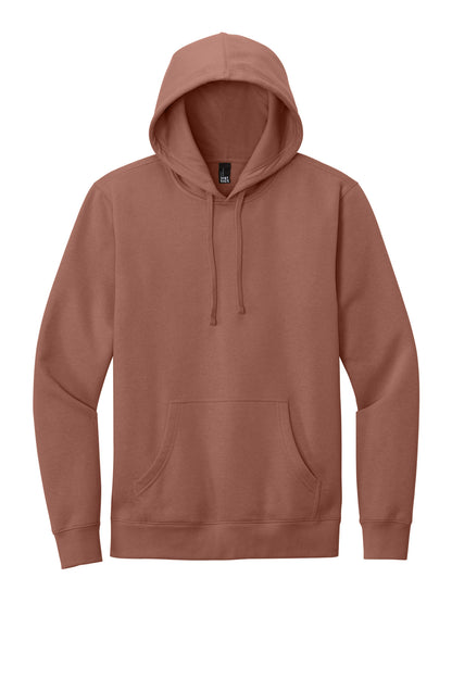 District V.I.T. Fleece Hoodie - Desert Rose - flat front