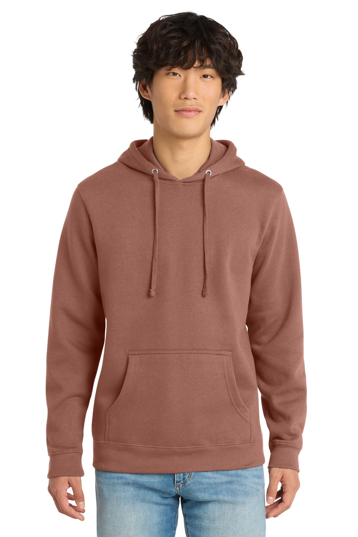 District V.I.T. Fleece Hoodie - Desert Rose - front