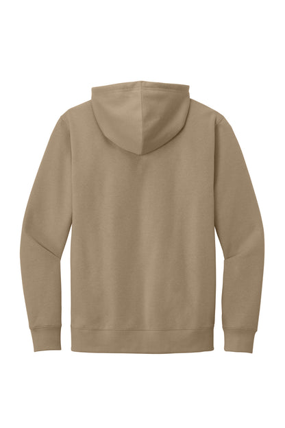 District V.I.T. Fleece Hoodie - Desert Tan - flat back