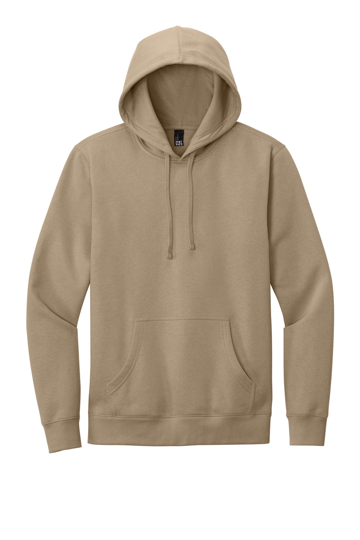 District V.I.T. Fleece Hoodie - Desert Tan - flat front