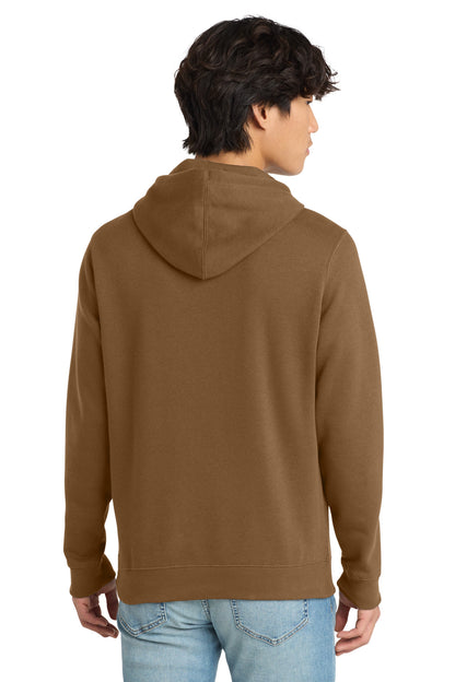 District V.I.T. Fleece Hoodie - Duck Brown - back