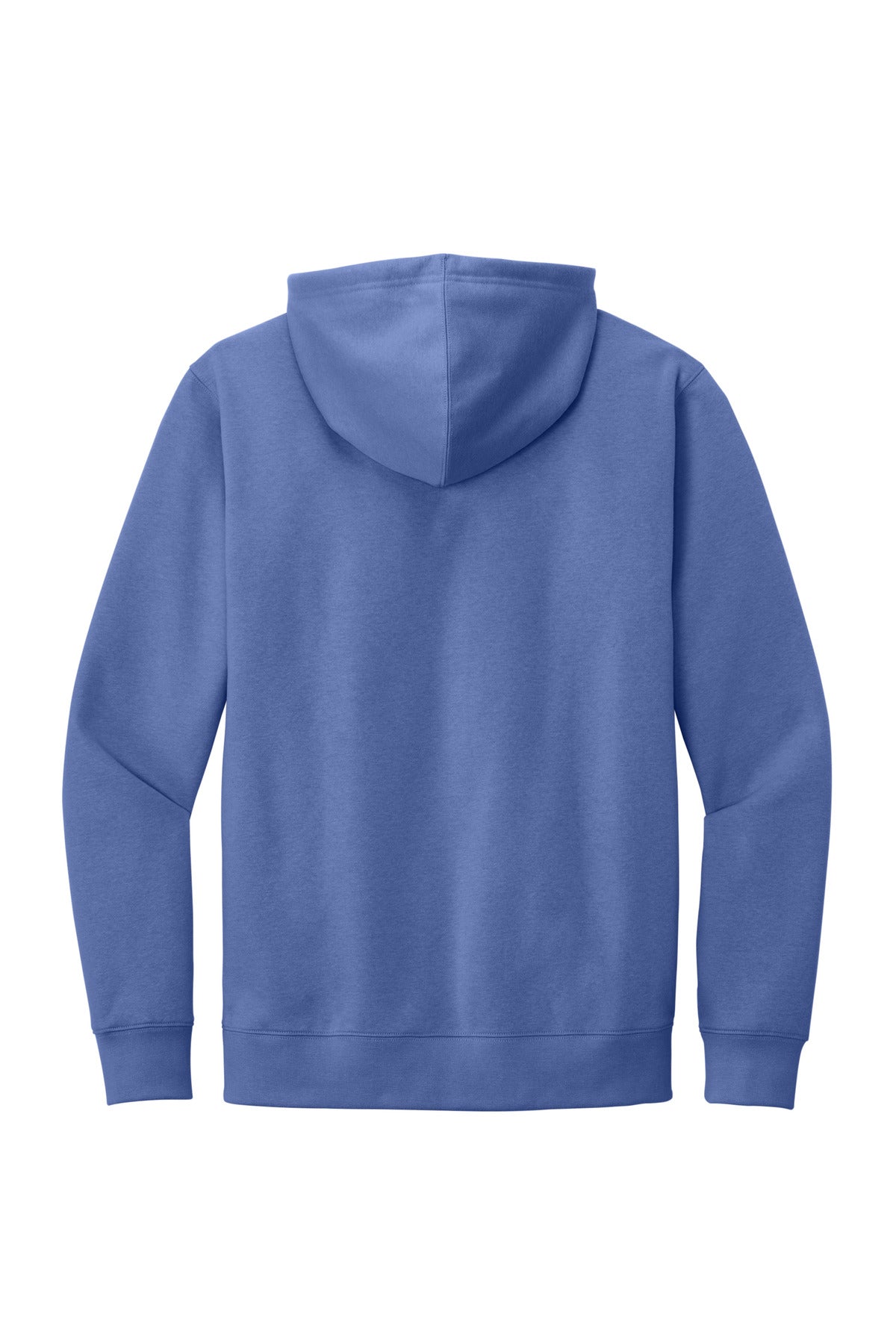 District V.I.T. Fleece Hoodie - Electric Purple - flat back