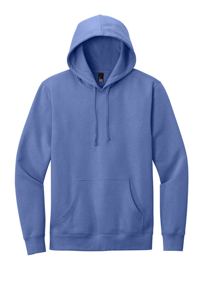 District V.I.T. Fleece Hoodie - Electric Purple - flat front
