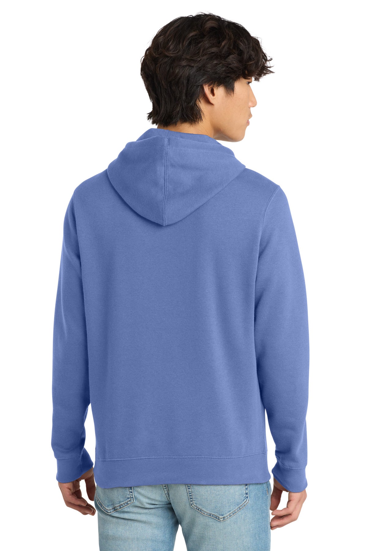District V.I.T. Fleece Hoodie - Electric Purple - back