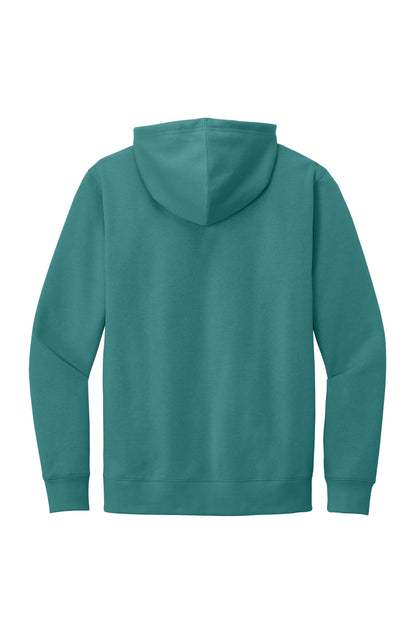 District V.I.T. Fleece Hoodie - Eucalyptus Blue - flat back