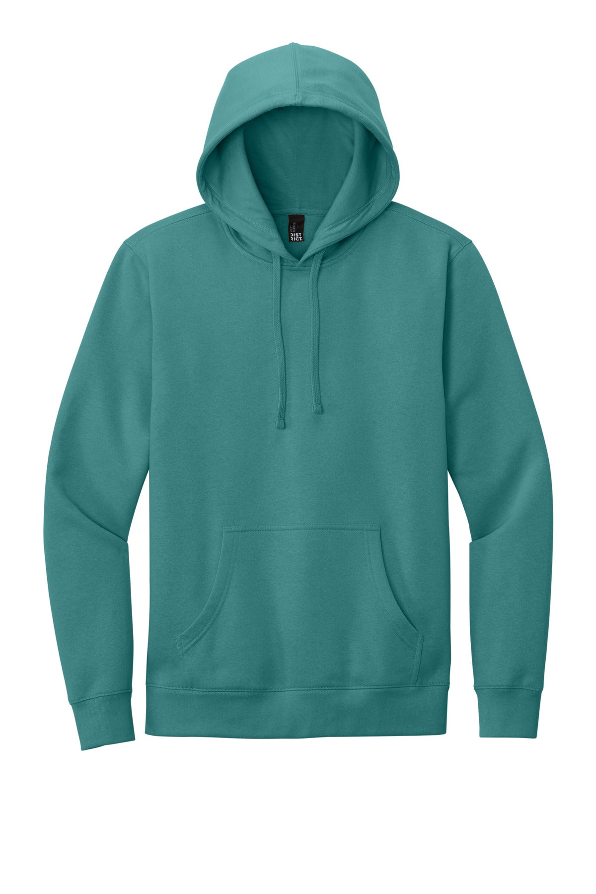 District V.I.T. Fleece Hoodie - Eucalyptus Blue - flat front