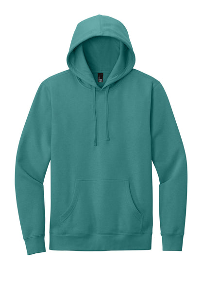 District V.I.T. Fleece Hoodie - Eucalyptus Blue - flat front