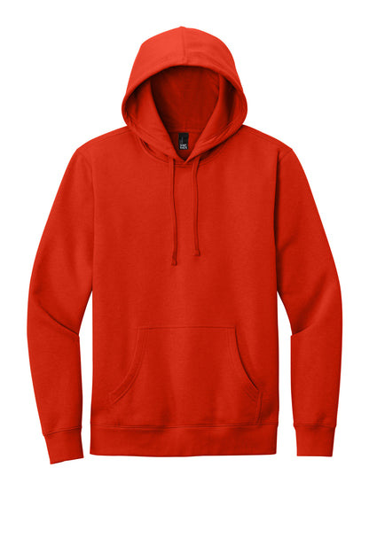 District V.I.T. Fleece Hoodie - Fiery Red - flat front