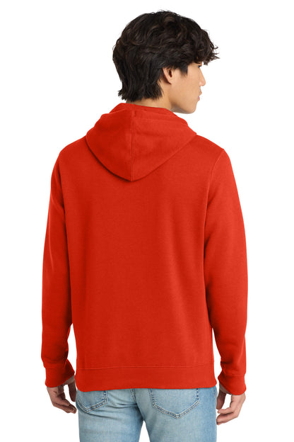 District V.I.T. Fleece Hoodie - Fiery Red - back