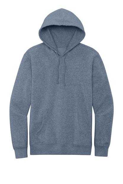 District V.I.T. Fleece Hoodie - Flint Blue Heather - flat front