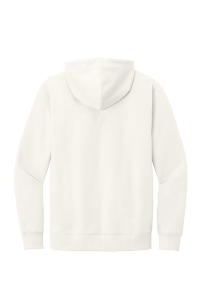 District V.I.T. Fleece Hoodie - Gardenia - flat back