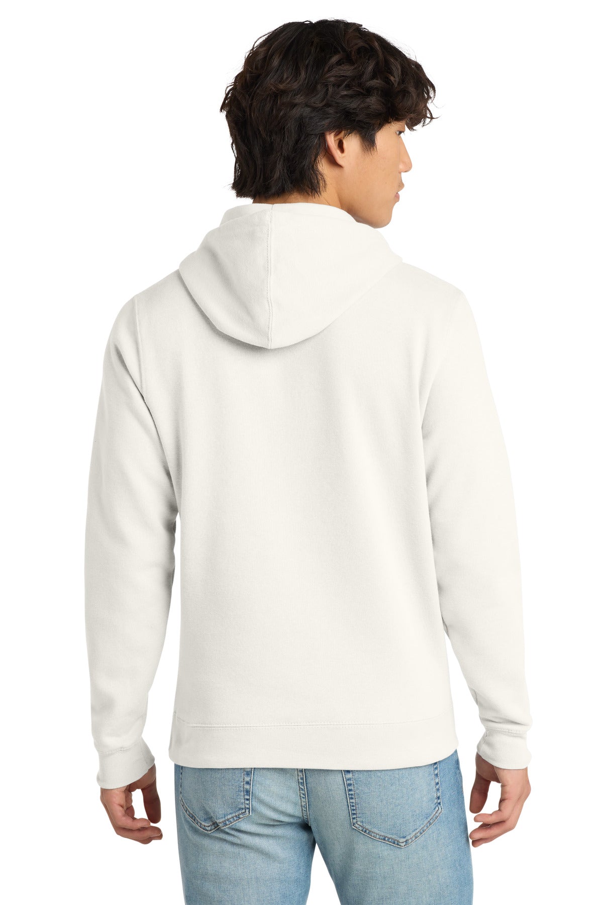 District V.I.T. Fleece Hoodie - Gardenia - back