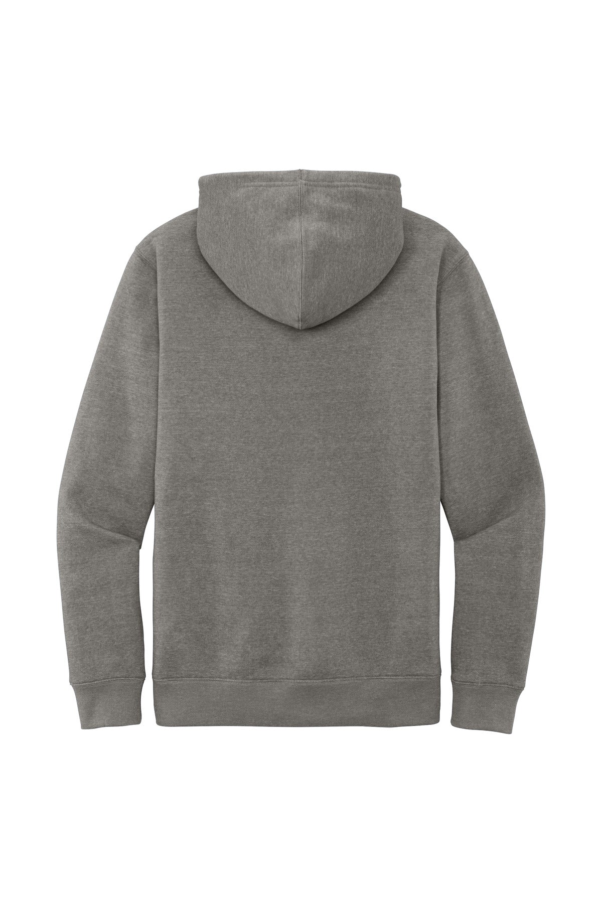 District V.I.T. Fleece Hoodie - Grey Frost - flat back