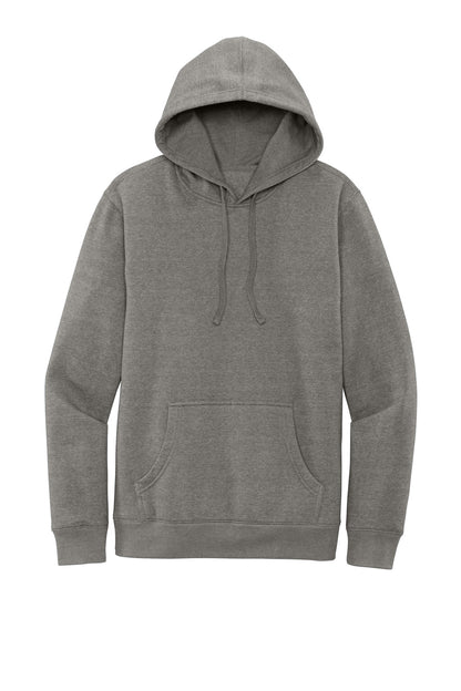 District V.I.T. Fleece Hoodie - Grey Frost - flat front