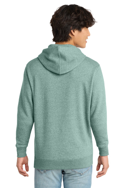 District V.I.T. Fleece Hoodie - Heathered Dusty Sage - back
