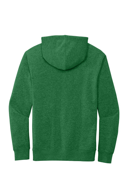 District V.I.T. Fleece Hoodie - Heathered Kelly Green - flat back