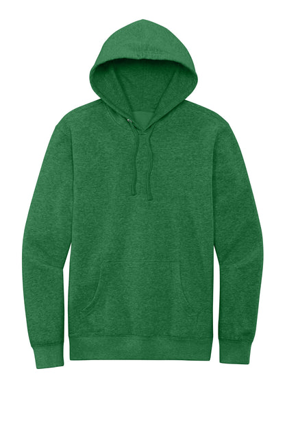 District V.I.T. Fleece Hoodie - Heathered Kelly Green - flat front