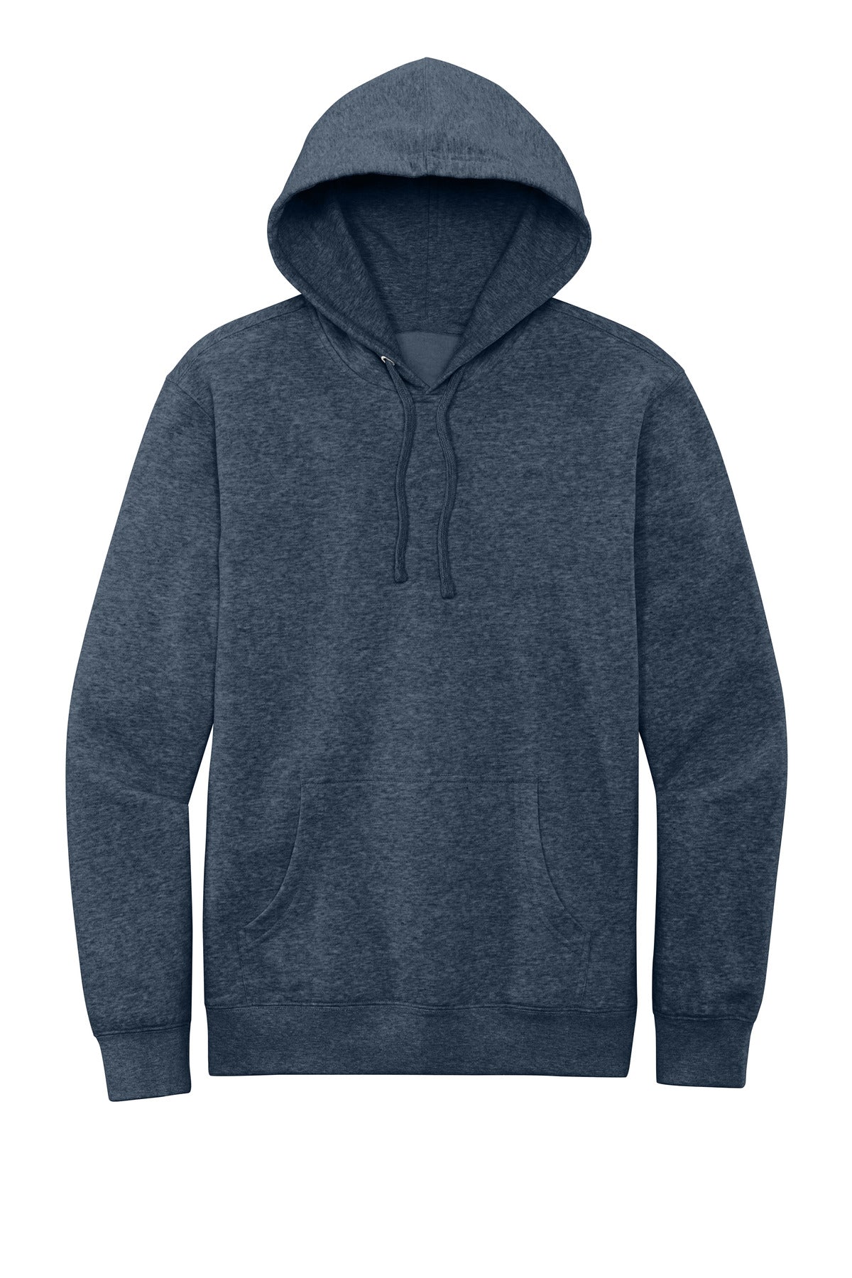 District V.I.T. Fleece Hoodie - Heathered Navy - flat front