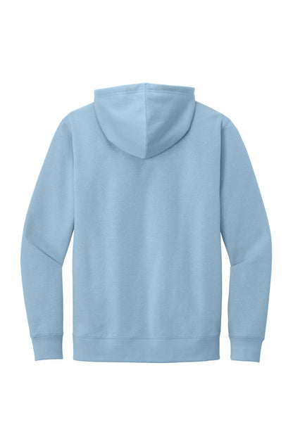 District V.I.T. Fleece Hoodie - Ice Blue - flat back