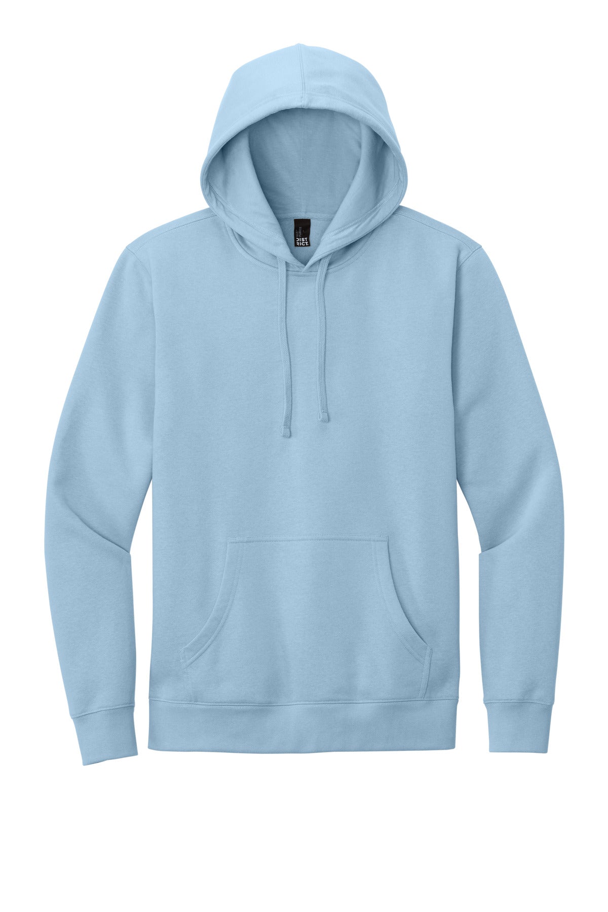 District V.I.T. Fleece Hoodie - Ice Blue - flat front