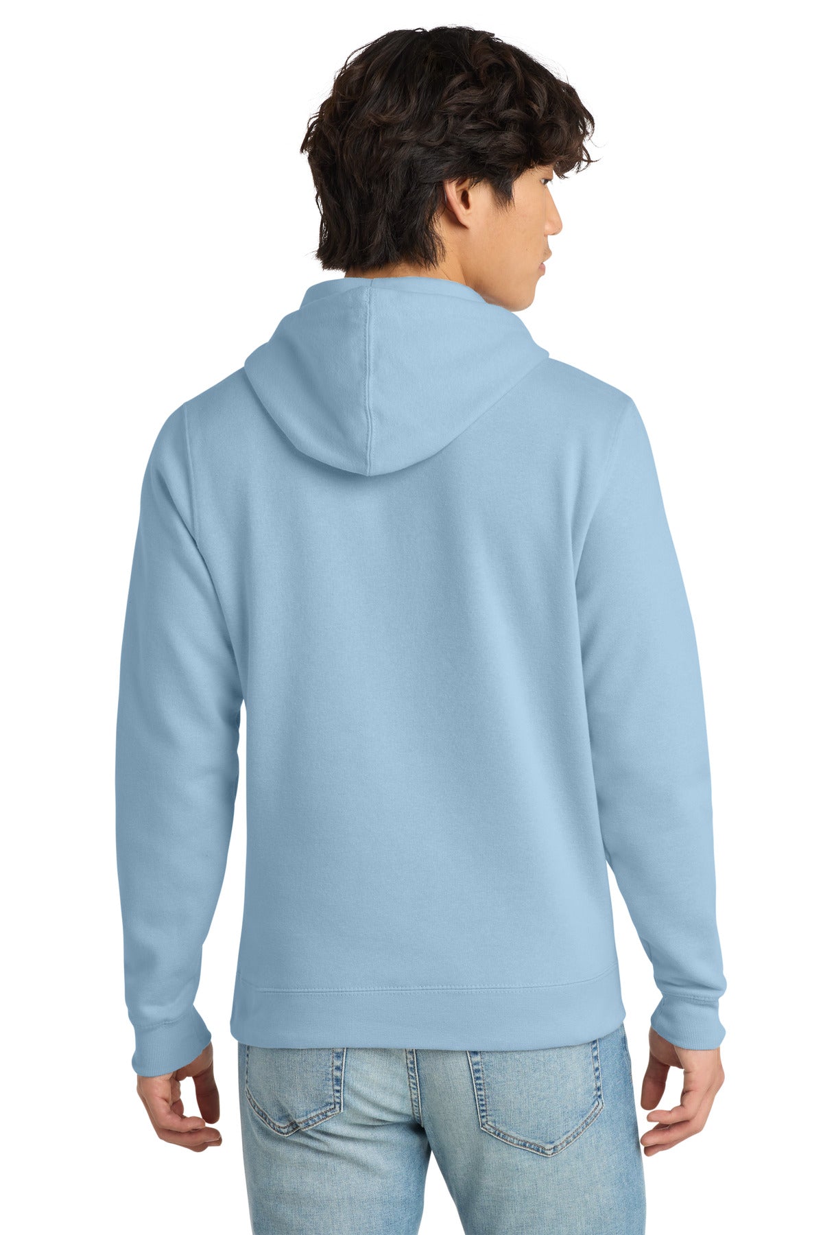District V.I.T. Fleece Hoodie - Ice Blue - back