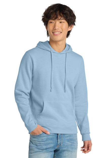 District V.I.T. Fleece Hoodie - Ice Blue - front