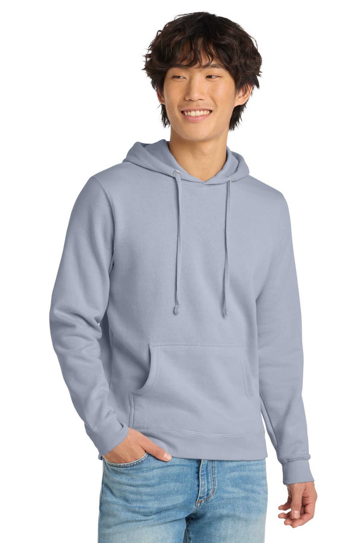 District V.I.T. Fleece Hoodie - Icelandic Purple - front