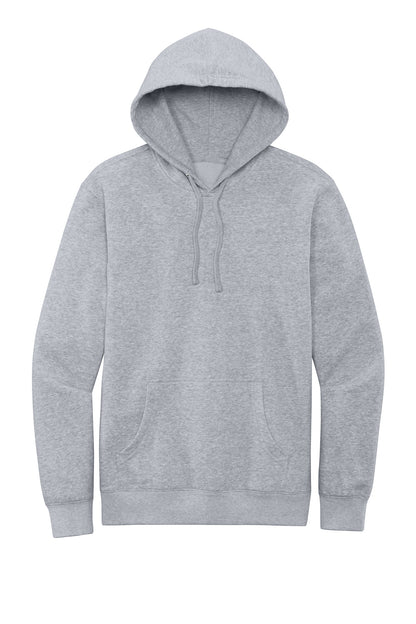 District V.I.T. Fleece Hoodie - Light Heather Grey - flat front