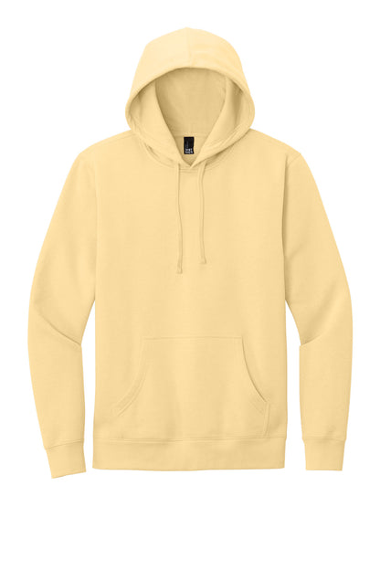 District V.I.T. Fleece Hoodie - Light Yellow - flat front