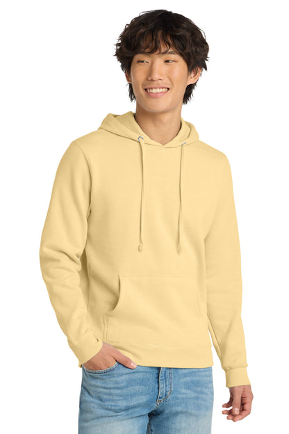 District V.I.T. Fleece Hoodie - Light Yellow - front