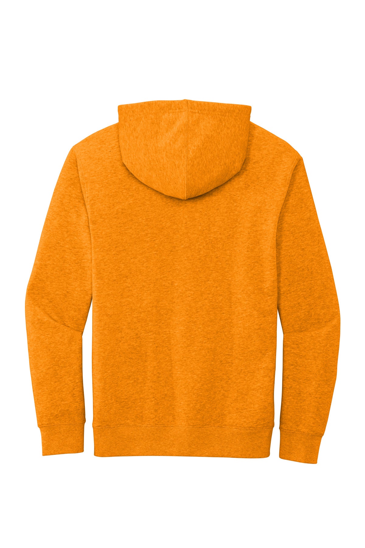 District V.I.T. Fleece Hoodie - Marigold Heather - flat back