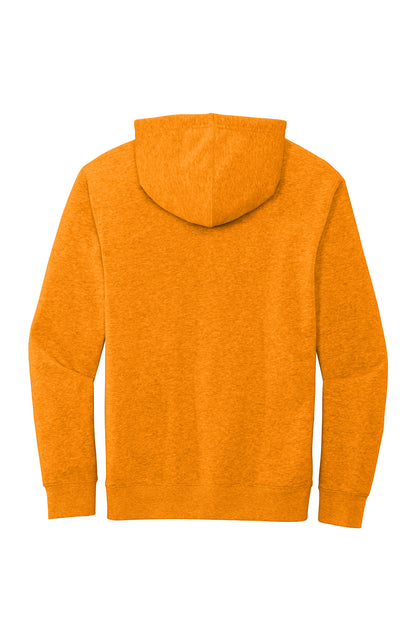 District V.I.T. Fleece Hoodie - Marigold Heather - flat back