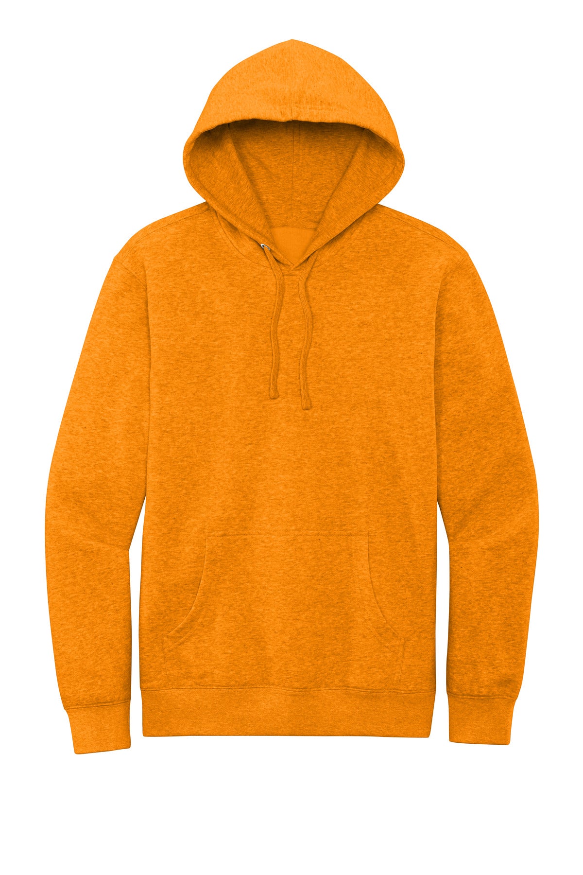 District V.I.T. Fleece Hoodie - Marigold Heather - flat front