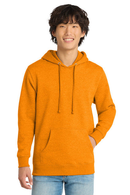 District V.I.T. Fleece Hoodie - Marigold Heather - front