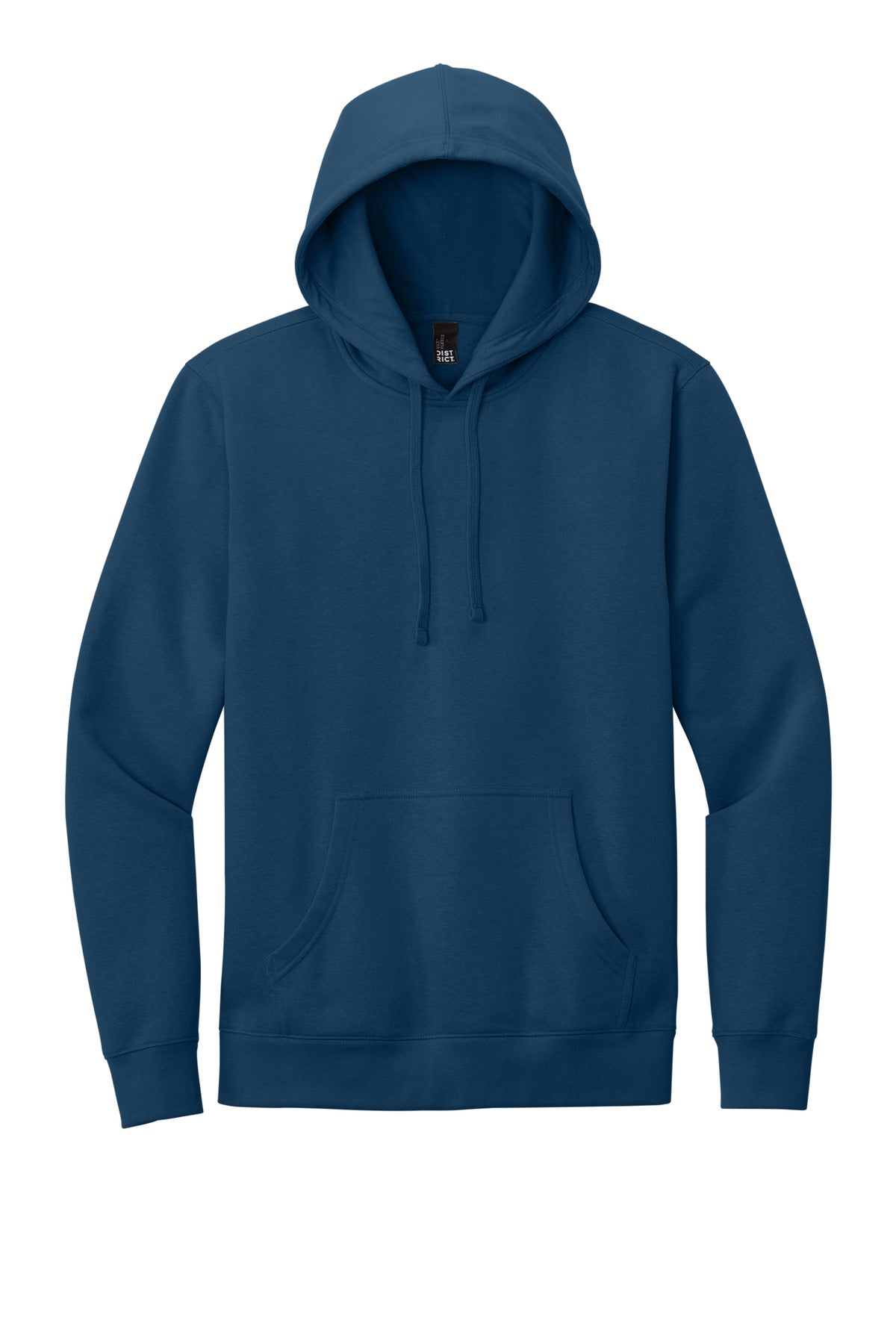 District V.I.T. Fleece Hoodie - Neptune Blue - flat front